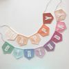  Dây treo chữ trang trí sự kiện, sinh nhật/ DIY Fabric Happy Birthday, Event 