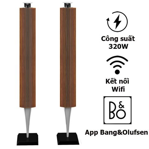 Loa B&O Beolab 18 Chính Hãng, Công Suất 320W, Bluetooth, Wifi, Optical, RCA, Kết nối đa phòng