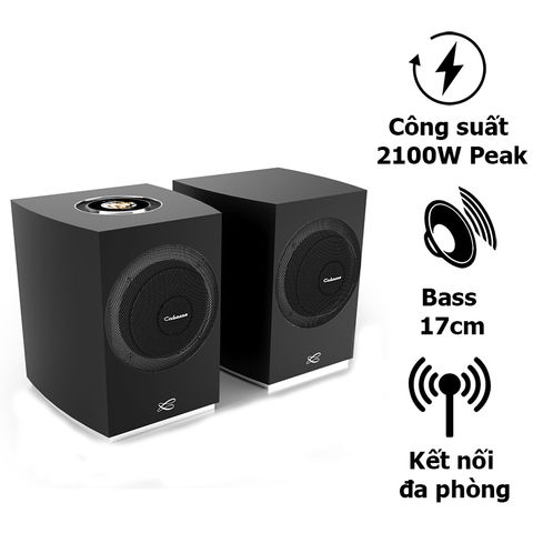 Loa Cabasse Rialto, Bluetooth, Độ nhạy 121dB, Tần số 30Hz-27kHz