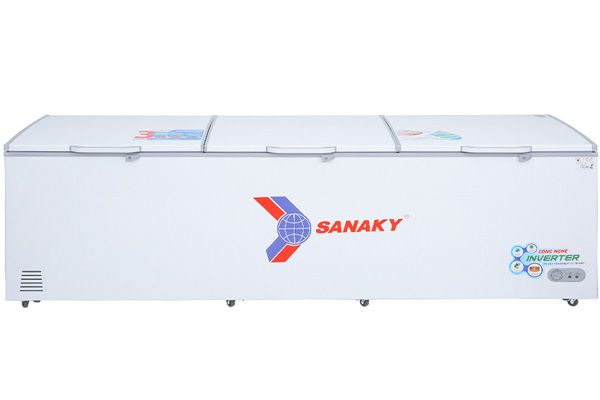 Tủ đông Inverter 1300 lít 1 ngăn 3 cánh mở Sanaky VH 1399HY3