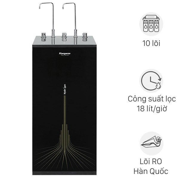 Máy Lọc Nước RO Nóng Nguội Lạnh Hydrogen Kangaroo KG10A13 10 Lõi