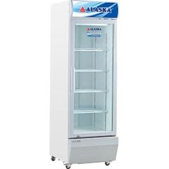 Tủ mát Alaska LCI345 cửa kính 2 lớp hút chân không chắc chắn cách nhiệt hiệu quả