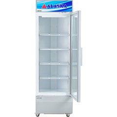 Tủ mát Alaska LCI345 cửa kính 2 lớp hút chân không chắc chắn cách nhiệt hiệu quả
