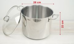 Nồi Luộc Chefs EH-CK280 Inox