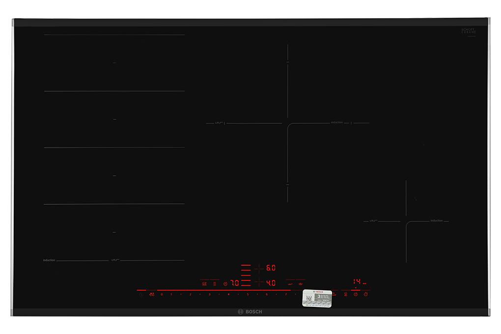 Bếp từ 4 vùng nấu lắp âm Bosch PXE875DC1E