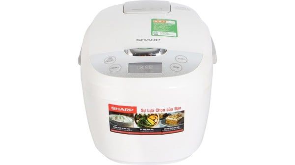 Nồi cơm điện tử Sharp 1.8 lít KS-COM185EV-SL