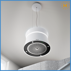Máy Hút Mùi Malloca SOPHIE K-500W điều khiển remote 4 tốc độ Inox trắng