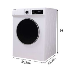 Máy sấy quần áo thông hơi Toshiba 7 kg TD-H80SEV(WK)