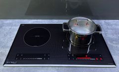 Bếp từ Eurosun EU-T210Max Interver 2 vùng nấu  9 mức công suất kính Ceramic