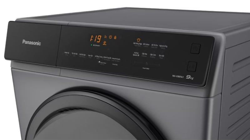 Máy giặt Panasonic NA-V90FA1LVT Inverter 9 Kg cửa ngang