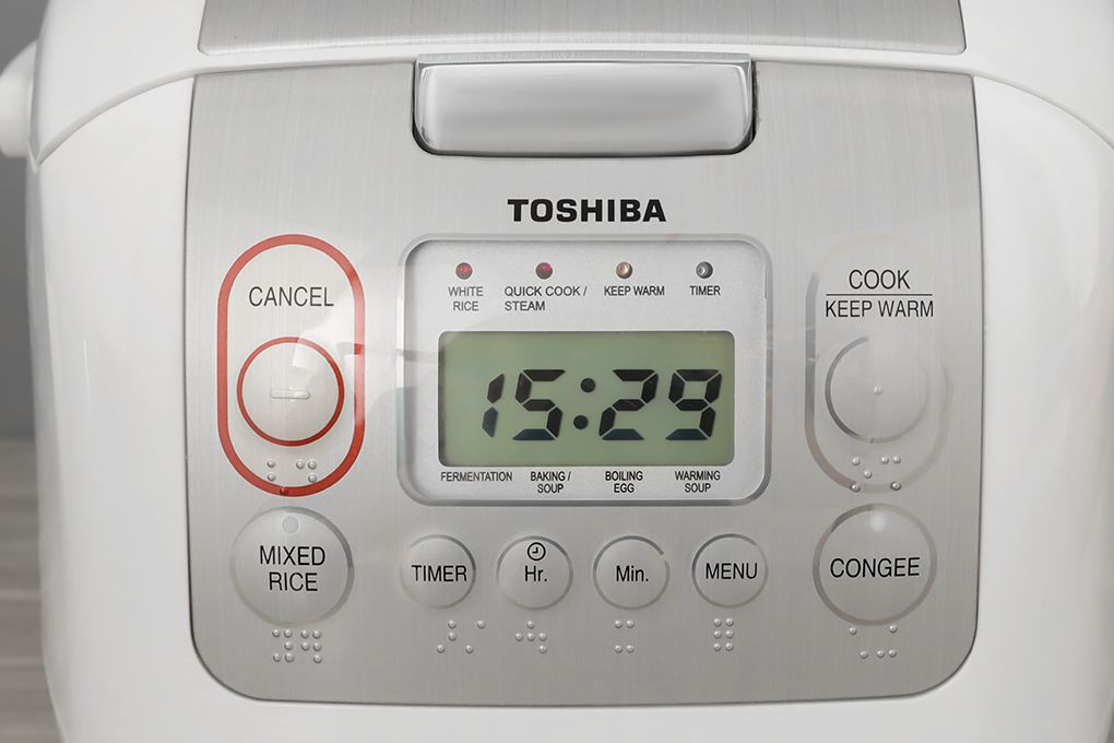 Nồi cơm điện tử Toshiba 1 lít RC-10NMFVN(WT)