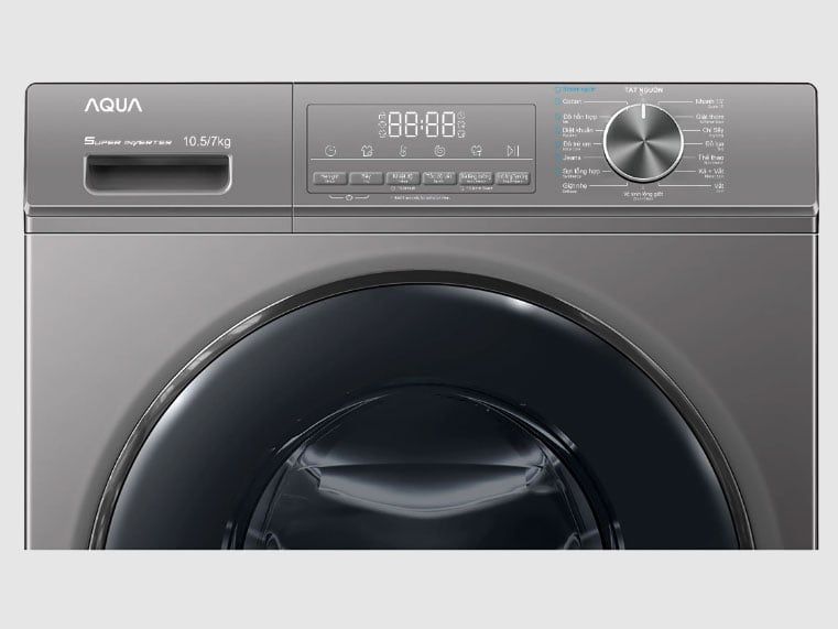 Máy Giặt Và Sấy Lồng Ngang Aqua AQD-AH1051J.PS