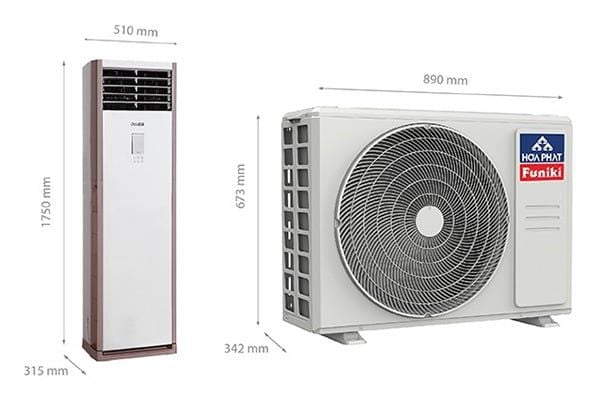 Điều hòa tủ đứng Funiki 2 chiều 27.000BTU FH27MMC1