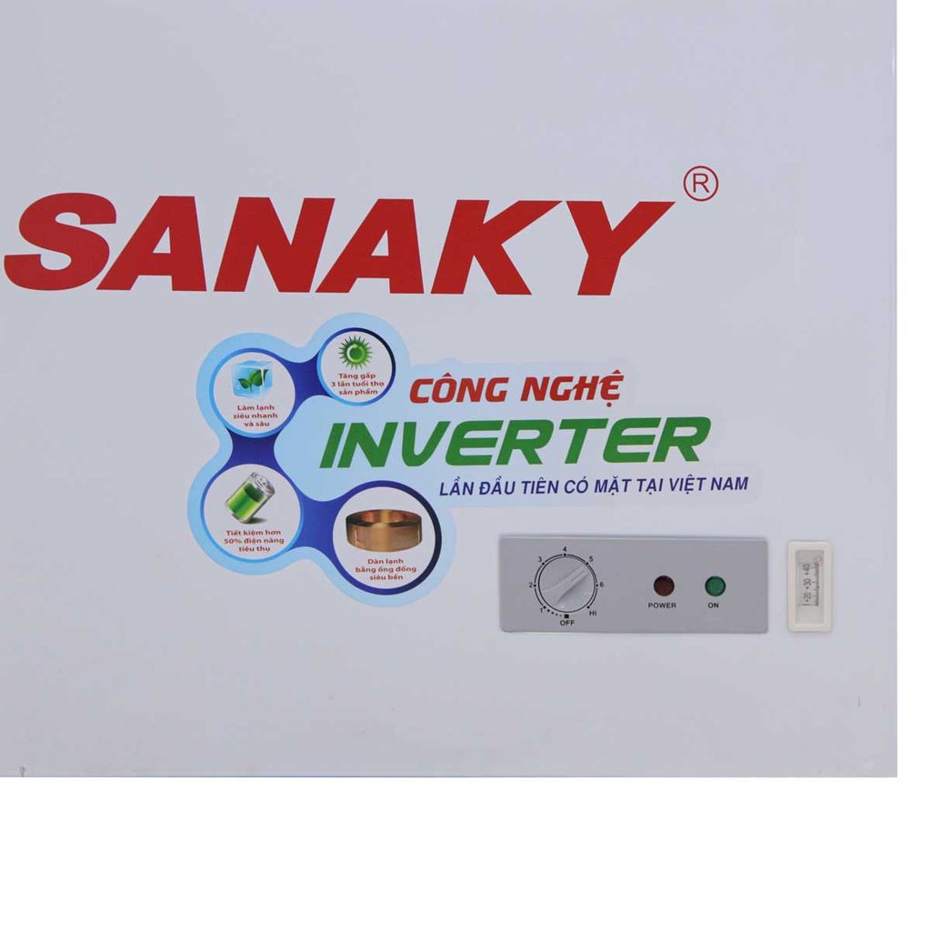 Tủ Đông Sanaky VH-3899K3 Inverter 260 Lít