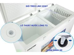 Tủ đông Hòa Phát 271 Lít HPF BN6271 / HCF 656S2N2