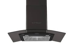 Máy Hút Mùi Eurosun EH-90K21B - Lọc khử mùi bằng than hoạt tính Lưới lọc nan Inox dễ vệ sinh