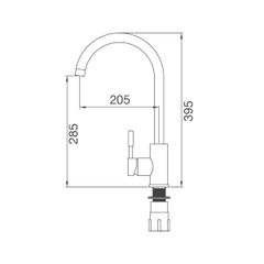 Vòi rửa bát Malloca K569-C