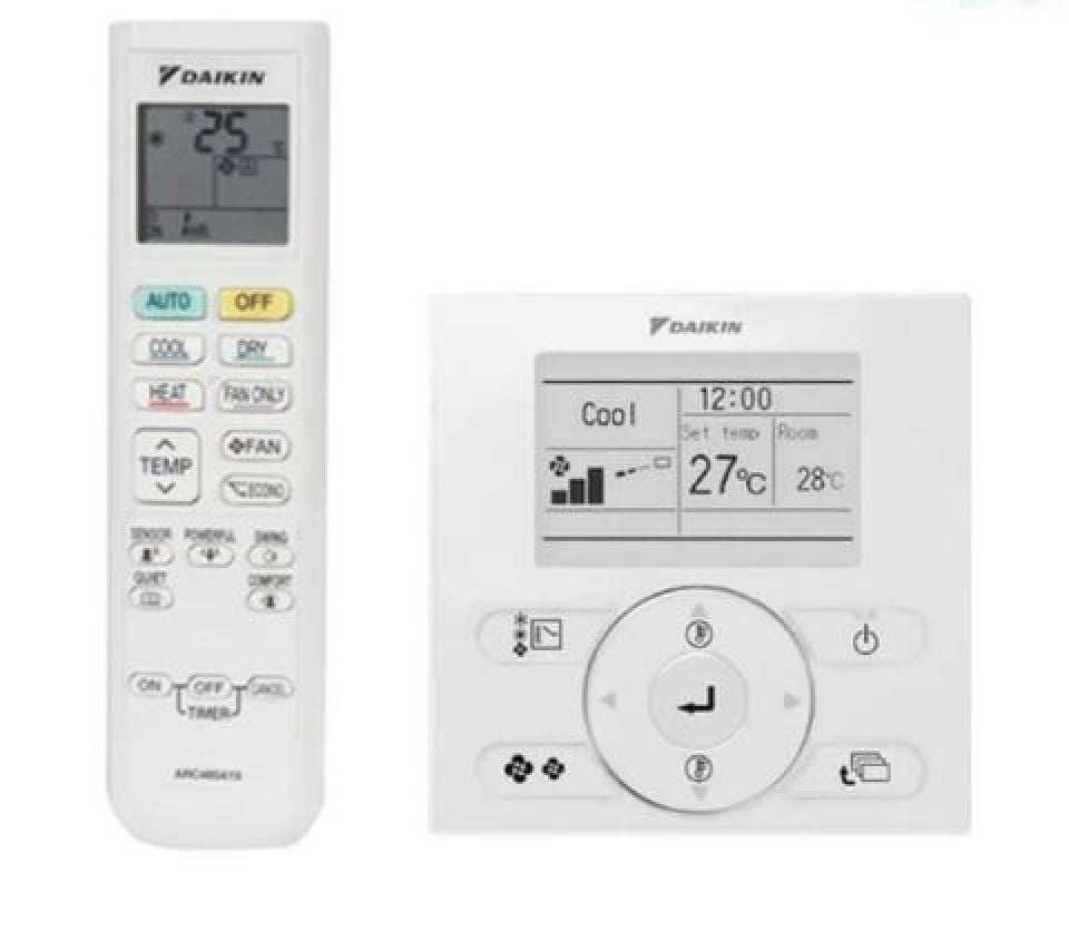 Điều hòa Daikin SkyAir FCRN125FXV1V/RR125DBXY1V Cassette Âm trần 4 hướng thổi - Không Inverter - Điều khiển không dây BC50F2XWV - gas R410A - một chiều lạnh