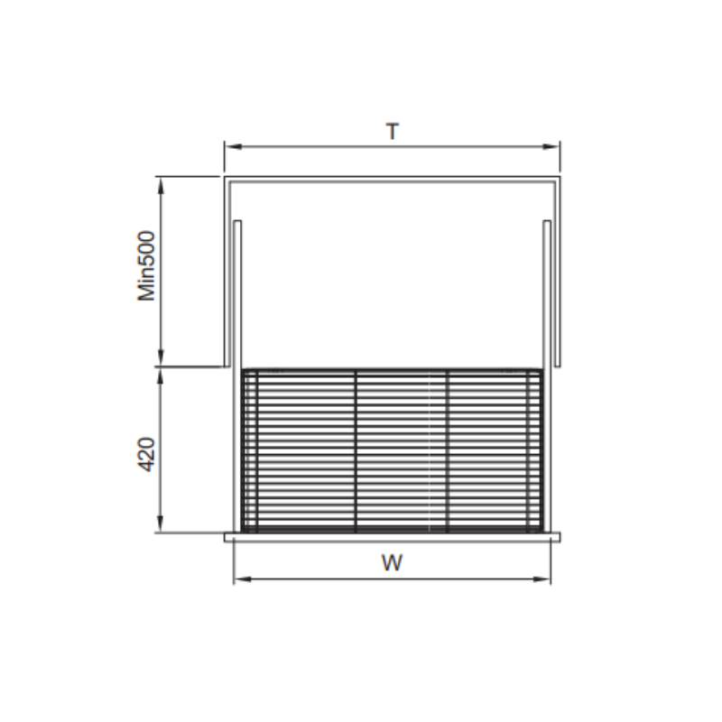 Giá Bát Đĩa Xoong Nồi Faster FS DB70-OV Tủ Dưới
