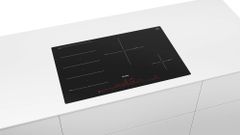 Bếp từ Bosch serie 8 PXE801DC1E đa điểm 4 vùng nấu 7400W