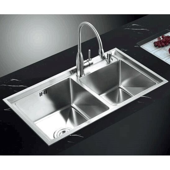 Chậu Rửa Faster FS8245HA 2 Lỗ Vòi