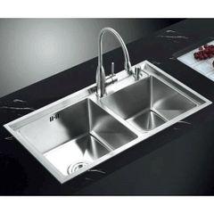 Chậu Rửa Faster FS8245HA 2 Lỗ Vòi