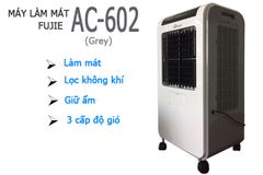 Máy Làm Mát FujiE AC-602Grey Làm Mát Bằng Nước Không Phun Sương
