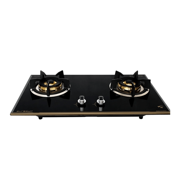 Bếp gas âm Eurosun EU-GA279 mặt kính cường lực chịu nhiệt dày 8mm vát cạnh họng bếp sử dụng đồng 100%