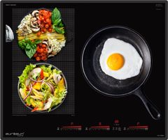 Bếp từ Eurosun EU-T906G 3 vùng nấu Inverter kính Schott Ceran