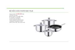 Bộ Nồi Chảo Faster 0301 Plus