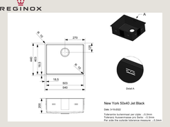 Chậu rửa Reginox R34262 inox 304