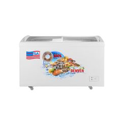 Tủ Đông Mặt Kính Denver AS559K (Inox)