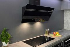 Máy Hút Mùi Eurosun EH-90CN73 Interver Cảm Ứng 5 Tốc Độ Inox Cao Cấp