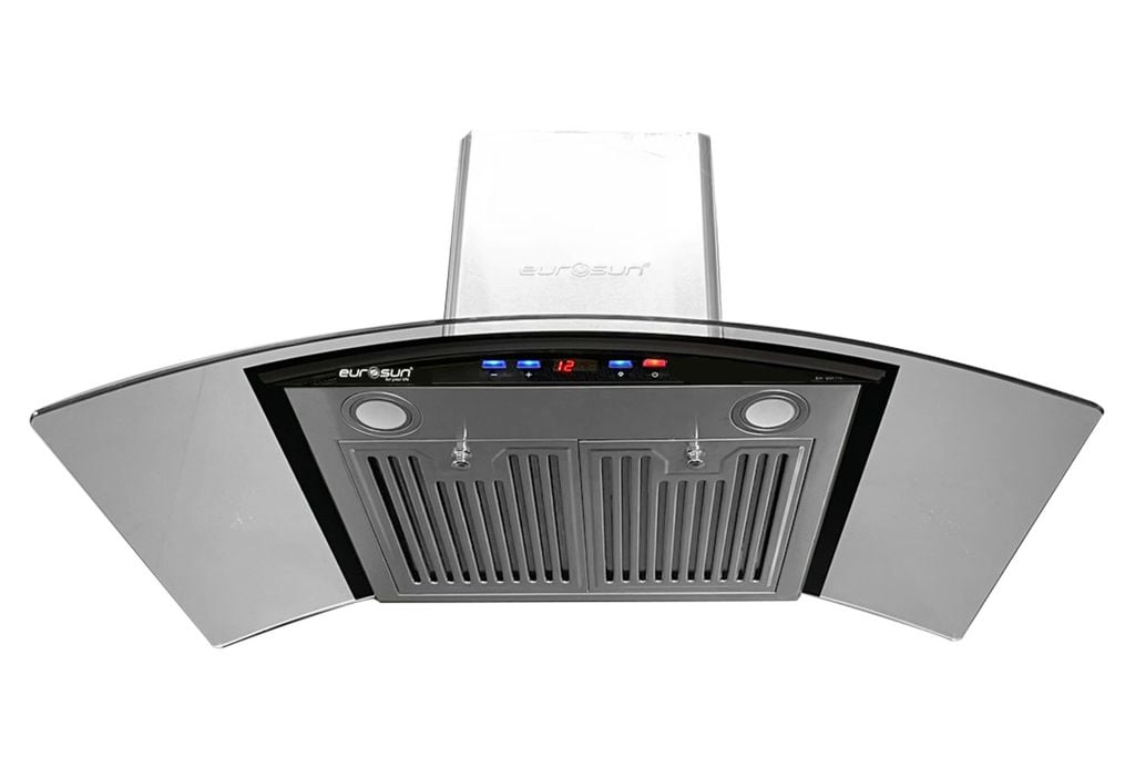 Máy Hút Mùi Eurosun EH-90K11E Interver Cảm Ứng Kỹ Thuật Số Digital 3 Tốc Độ Inox Cao Cấp