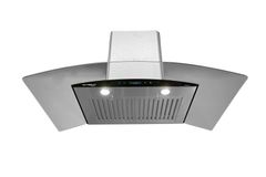 Máy Hút Mùi Eurosun EH-90K15E Interver Cảm Ứng Kỹ Thuật Số 3 Tốc Độ Inox Cao Cấp