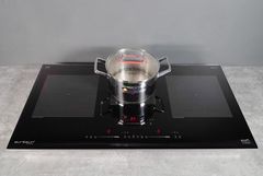 Bếp từ Eurosun EU-T386MAX kính Schott Ceran 3 vùng nấu 9 công suất Inverter