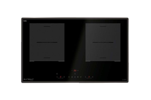 Bếp từ Eurosun EU-T256Pro 2 vùng nấu 9 mức công suất kính Platinum