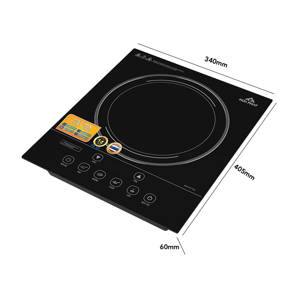 Bếp hồng ngoại đơn Hòa Phát HPC F12A2