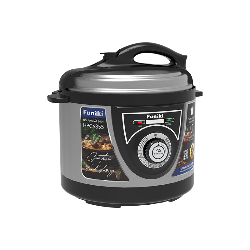 Nồi áp suất đa năng Funiki HPC6855 dung tích 5L