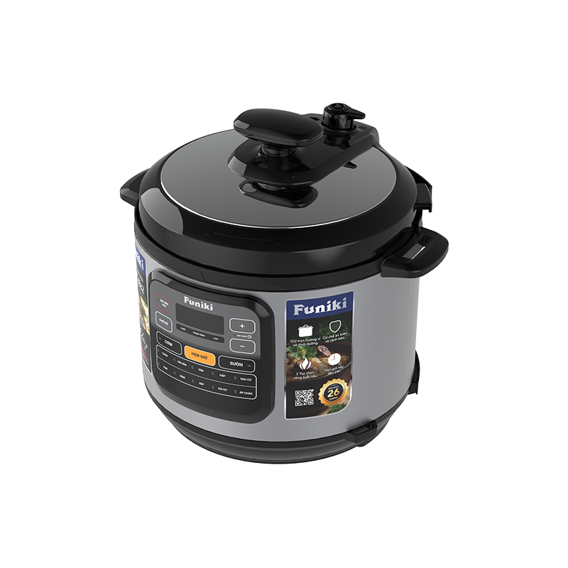 Nồi áp suất điện Funiki HPC6862 công suất 1000W dung tích 6L