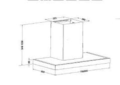Máy Hút Mùi Eurosun EH-90AF77 Điều Khiển Cảm Ứng 5 Tốc Độ Khử Mùi Bằng Than Hoạt Tính