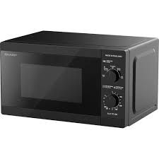 Lò vi sóng Sharp R-211TV-BK 21L 5 mức công suất 800 W cơ núm vặn