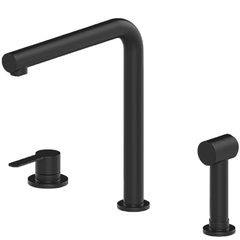 Vòi chậu Malloca K501B vòi rửa chén nóng lạnh inox 304