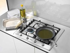 Bếp gas Miele KM2010G Thép không gỉ GasStop 5 vùng nấu