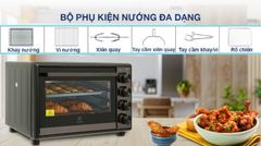 Lò Nướng Electrolux  EOT5622CFG Dung Tích 56L Công Suất 2200W 7 Chức Năng Nấu Điều Khiển Cơ Tần Số 50-60Hz Nguồn Điện 220-240V
