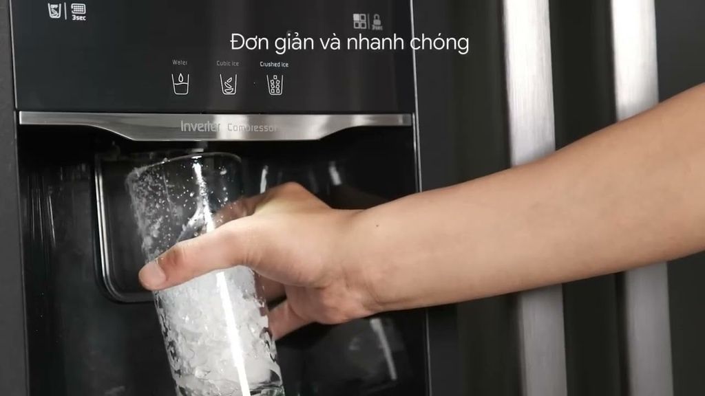 Tủ lạnh Side by Side Malloca MF-547SIM side by side 513 lít âm tủ