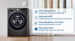 Máy giặt lồng ngang LG AI DD Inverter 12Kg FV 1412S3BA