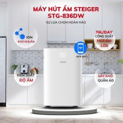 Máy hút ẩm Steiger STG-836DW 5 lít