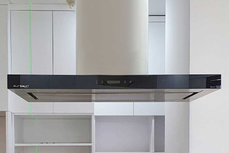 Máy Hút Mùi Eurosun EH-90IL91 Interver Cảm Ứng Kỹ Thuật Số 3 Tốc Độ Inox Cao Cấp