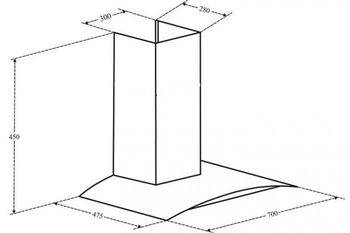 Máy Hút Mùi KAFF KF-GB785N Kính Cong